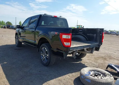 2021 Ford F-150 Xl из США, поврежденный, VIN 1FTEW1EP8MFD00596